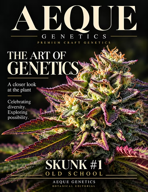 Aeque Genetics | Skunk #1 | Photoperiod Cannabis Seeds Female